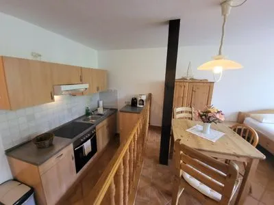 Küche / Küchenzeile Pension Schmelzer Wohnung 7