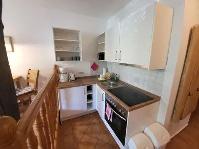 Küche / Küchenzeile Pension Schmelzer Wohnung 8