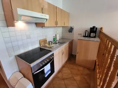 Küche / Küchenzeile Pension Schmelzer Wohnung 9