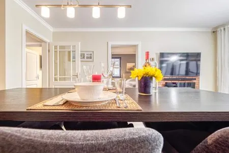 Essbereich mit Blick ins Wohnzimmer  Birkmaase 10 - Wohnung 1