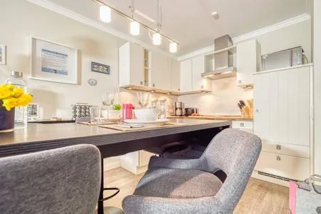 Essbereich mit Blick zur Küche  Birkmaase 10 - Wohnung 1