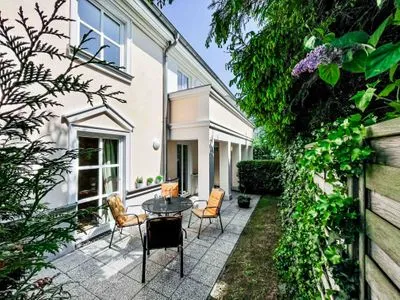 Terrasse Ferienwohnung Poseidon Residenz Störtebecker