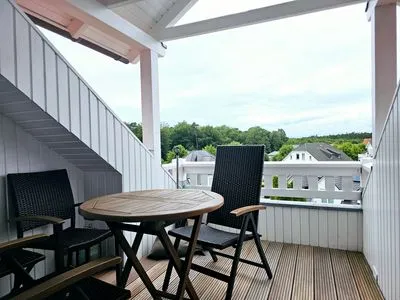 Balkon Residenz Strandstraße 14 Ferienwohnung 16