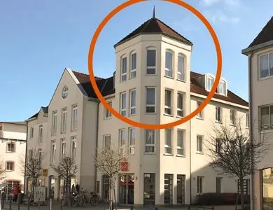 Fassade / Eingang Turmsuite Kühlungsborn