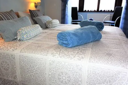 Schlafzimmer Villa Meier Ferienwohnung 1