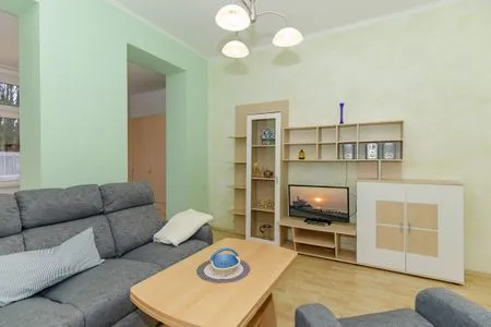 Wohnzimmer Villa Meier Ferienwohnung 2