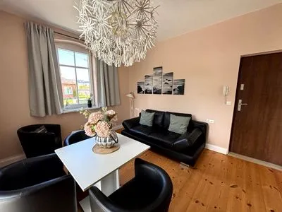 Wohnzimmer Haus OstseeWelle -  Auszeit