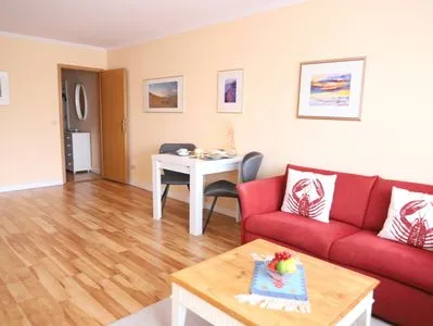 Wohnzimmer Strandstr. 4, Whg. 27