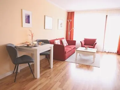 Wohnzimmer Strandstr. 4, Whg. 27