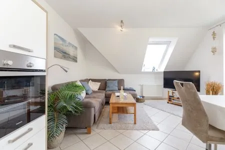 Wohnzimmer Zum Glückswinkel Ferienwohnung 9