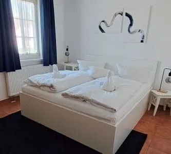 Schlafzimmer Ferienwohnung Landtraum - Urlaub mit Hund