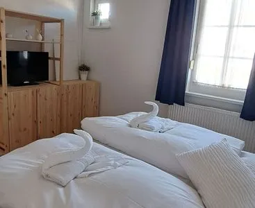 Schlafzimmer Ferienwohnung Landtraum - Urlaub mit Hund