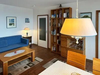 Wohnzimmer Haus Seelöwe Ferienwohnung "Inselglück"