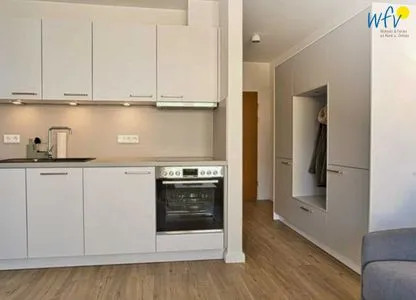 Küche / Küchenzeile Haus Meeresluft Ferienwohnung Schwertmuschel