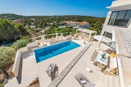Bird's eye view Villa Sal y Sol Mallorca