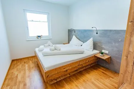 Doppelbett Happy Aich 2 by Alpenidyll Apartments