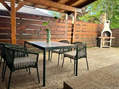 Terrasse mit Grill Bergidyll 5 by Alpenidyll Apartments