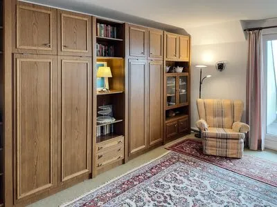 Wohnzimmer Haus Leitfeuer Ferienwohnung „Blick 19"