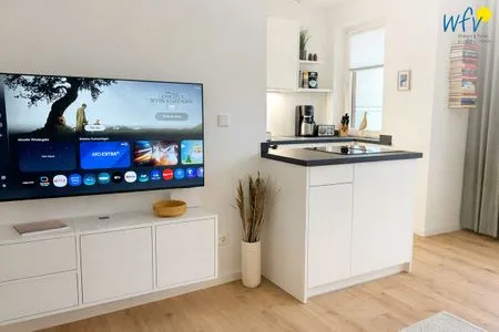 Wohnzimmer Haus Anton-Günther-Straße 16 Ferienwohnung Strandglück