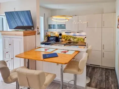 Küche / Küchenzeile Ferienwohnung Sonnenblick - zentral in der Hafenstadt Sassnitz