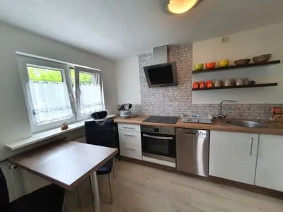 Küche / Küchenzeile Ferienwohnung Sonnenschein - im Herzen der Halbinsel Jasmund