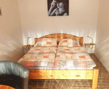 Bett Ferienwohnung 2 Kleine Seestraße - in der Stadtmitte