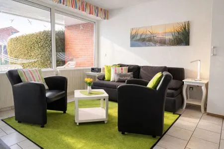 Wohnzimmer Strandmuschel