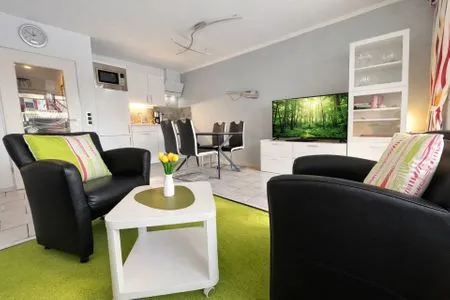 Wohnzimmer Strandmuschel