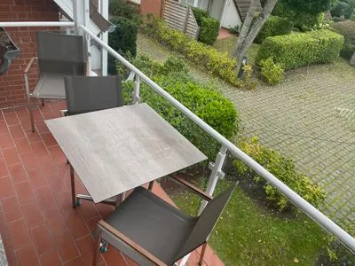 möblierter Balkon  Birkenstrasse 6i Wohnung 18
