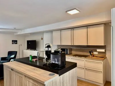 Küche / Küchenzeile FeWo Meeresglück in PRORA . 7.37