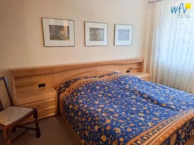 Schlafzimmer Haus Fritz-Reuter-Straße 5 Ferienwohnung Herbst
