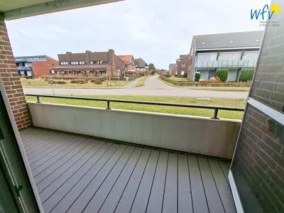 Balkon Haus Fritz-Reuter-Straße 5 Ferienwohnung Herbst