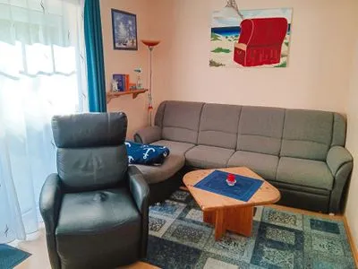 Wohnzimmer Ferienhaus Petra Nr. 14