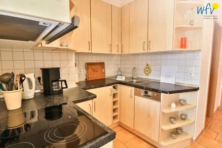 Küche / Küchenzeile Haus am Meer Ferienwohnung Therese