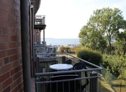 Balkon Ferienwohnung Haffblick A8 am Salzhaff