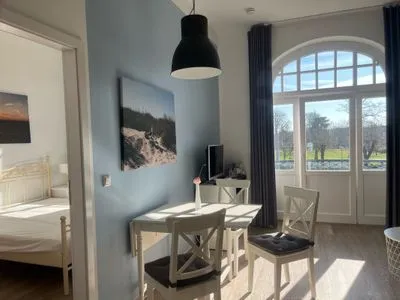 Wohnzimmer Haus am Park Ferienwohnung 24