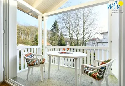 Balkon Villa Malte Ferienwohnung Ostseetraum