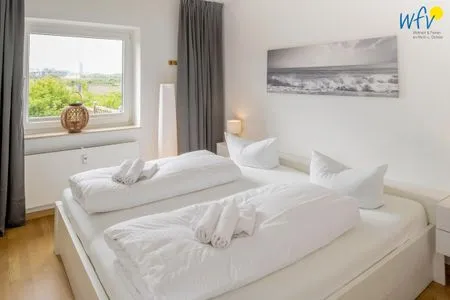Schlafzimmer Haus Willrath-Dreesen-Straße 7 Ferienwohnung Wellenrauschen