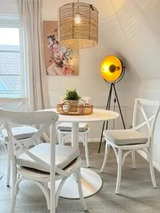 Wohnzimmer Ferienwohnung Insel - Auszeit Pellworm