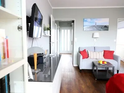 Wohnzimmer Kjeirstr. 34, Whg. 12, Haus Atlanta