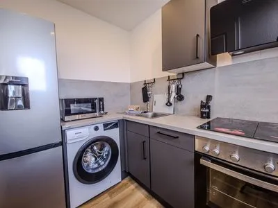 Küche / Küchenzeile Ferienhaus Seemöwennest