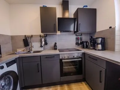 Küche / Küchenzeile Ferienhaus Seemöwennest