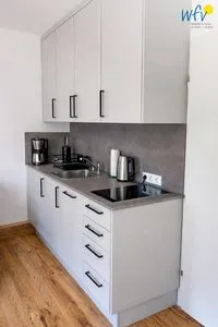 Küche / Küchenzeile Haus Rinelde Ferienwohnung "Deck 1"