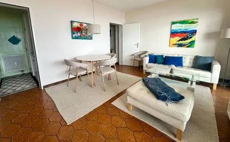 Wohnzimmer Ferienwohnung C06