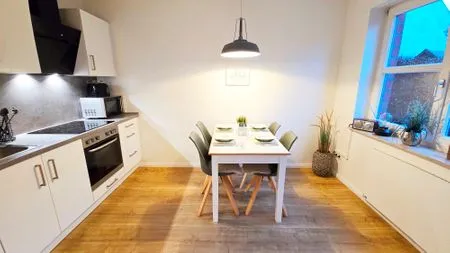 Küche / Küchenzeile Ferienwohnung "Sprotte" am Schönberger Strand