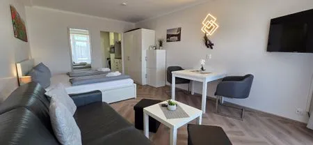 Wohnzimmer Haus Vier Jahreszeiten am See Kranichblick