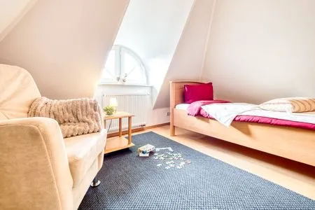 Relaxzimmer im Dachgeschoss  Haus Leni