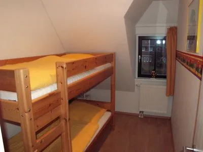 Schlafen II mit Etagenbett Landhaus Heine Aake-Huus Whg. 02