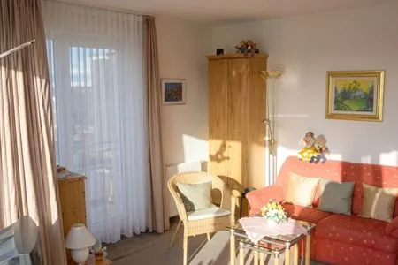 Wohnzimmer Haus Düne 5 Wohnung 2