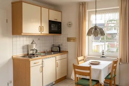 Schlafzimmer Haus Düne 5 Wohnung 2